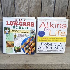 Low-Carb Dieting Book Set Of 2